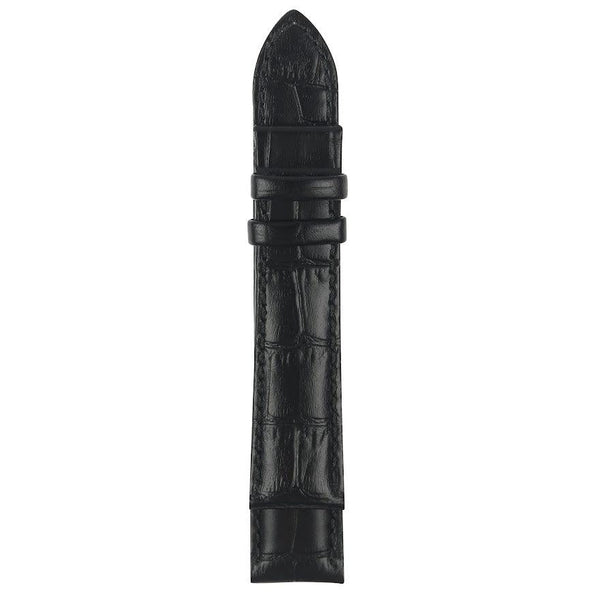 Gevril Madison 20mm Alligator Pattern Leather Strap