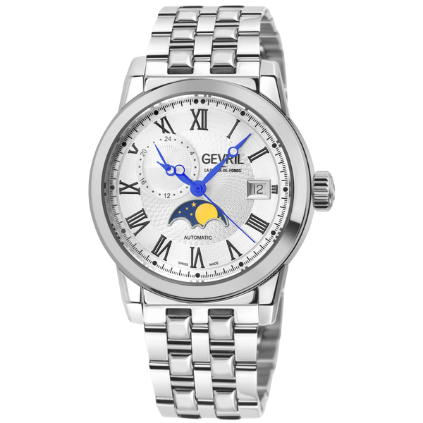 Gevril Madison Swiss Automatic - Moon Phase