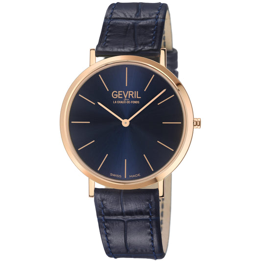 Gevril-Luxury-Swiss-Watches-Gevril Men's Five Points 18K Collection-