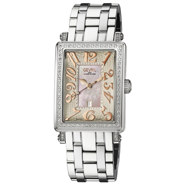 Gevril Mezzo Pink MOP Dial