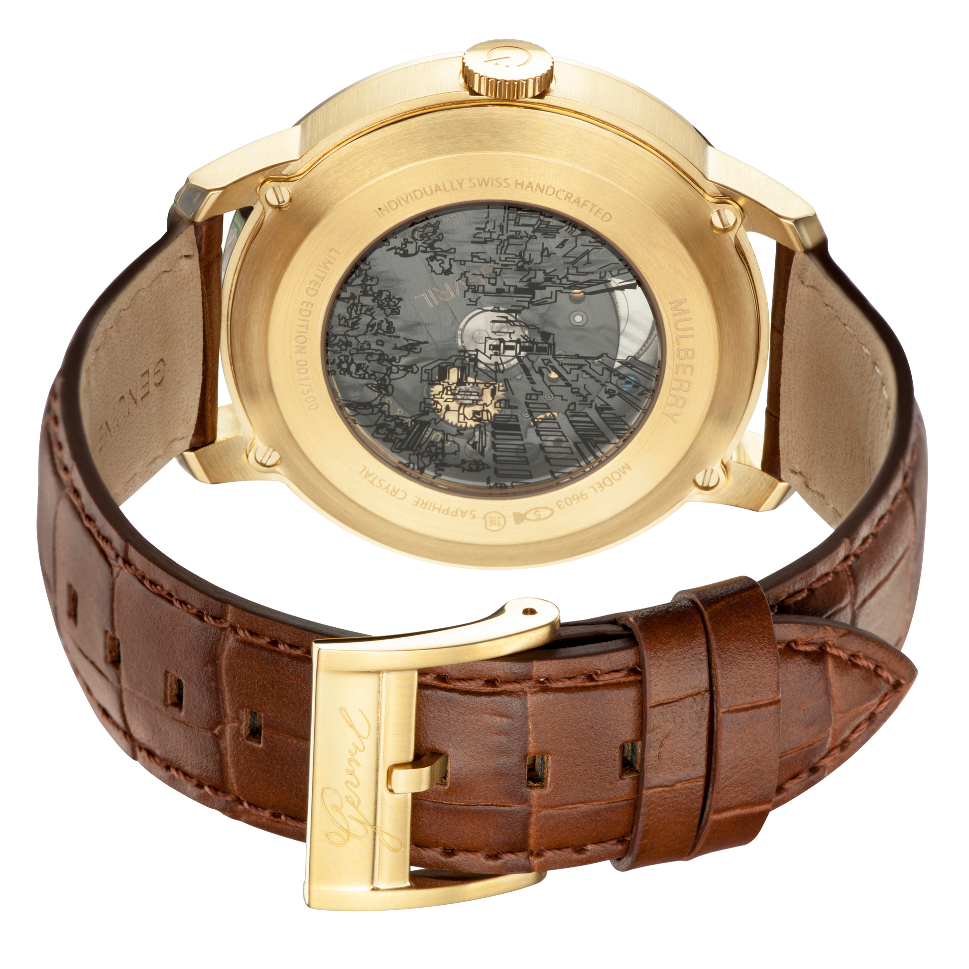 Gevril Mulberry Open Heart