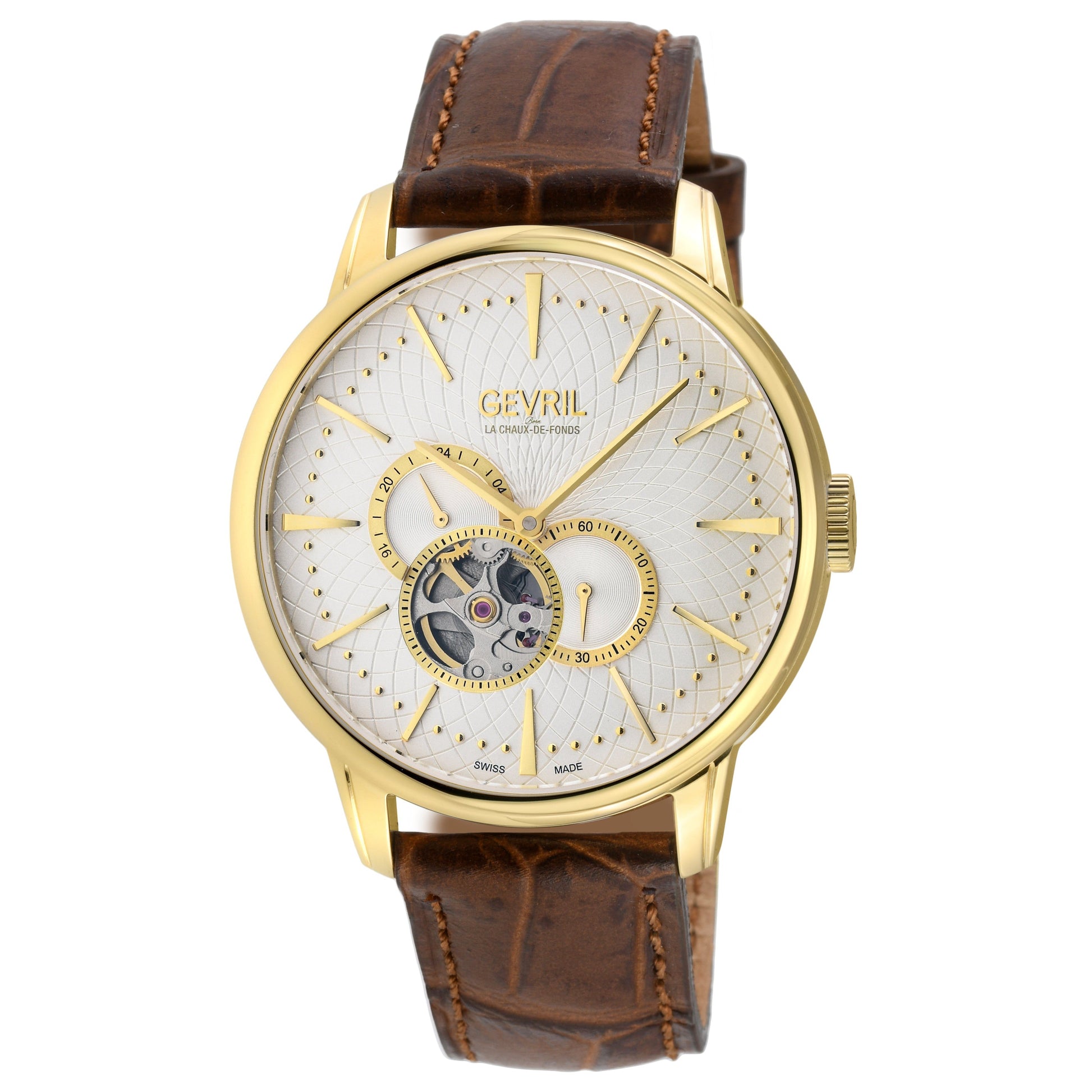 Gevril-Luxury-Swiss-Watches-Gevril Mulberry - Skeleton-