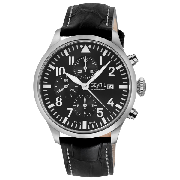 Gevril Vaughn Chronograph- Pilot