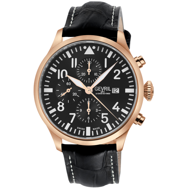 Gevril Vaughn Chronograph - Pilot