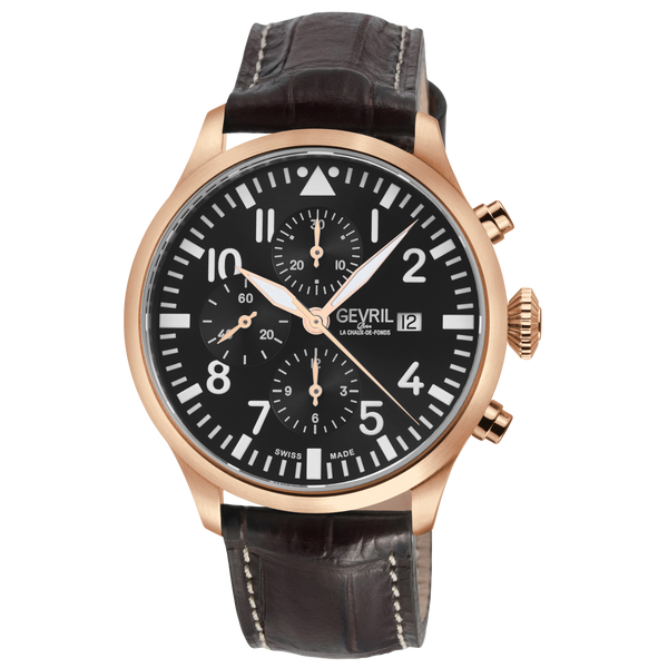 Gevril Vaughn Chronograph - Pilot