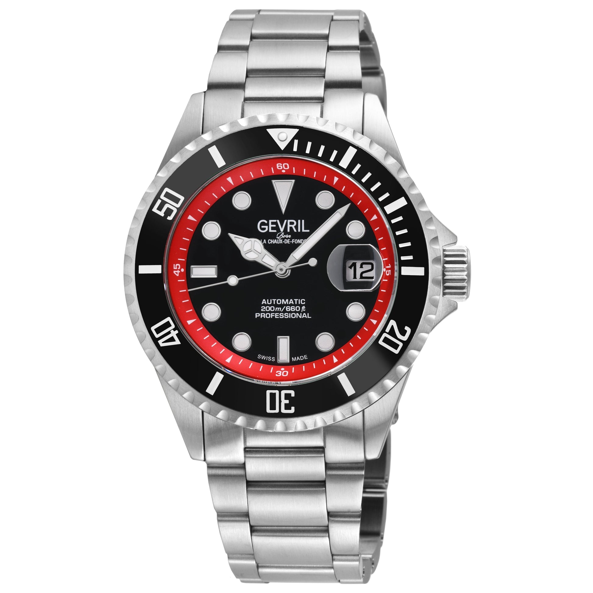 Gevril-Luxury-Swiss-Watches-Gevril Wall Street - Automatic-