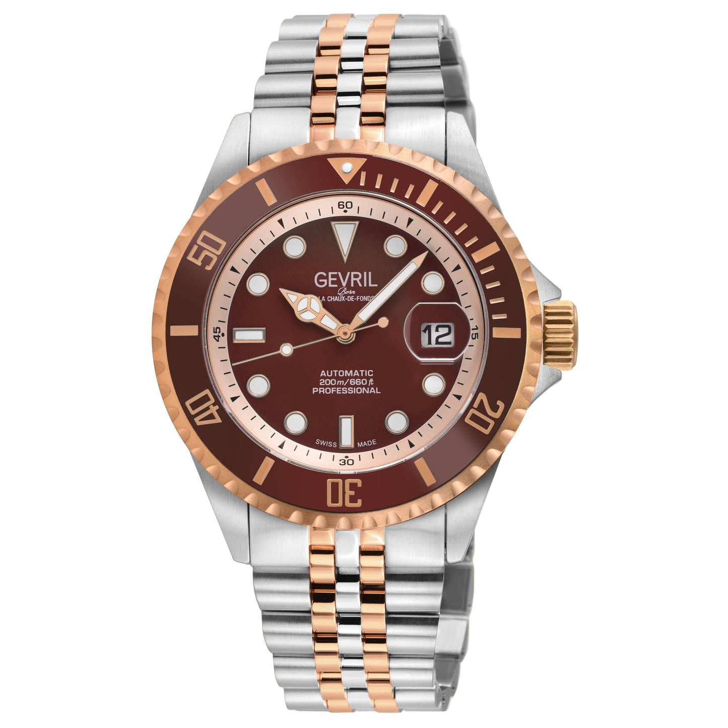 Gevril-Luxury-Swiss-Watches-Gevril Wall Street - Automatic-
