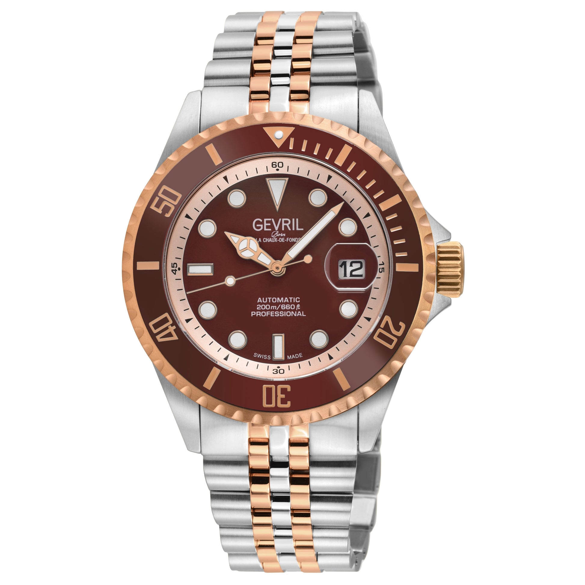 Gevril-Luxury-Swiss-Watches-Gevril Wall Street - Automatic-