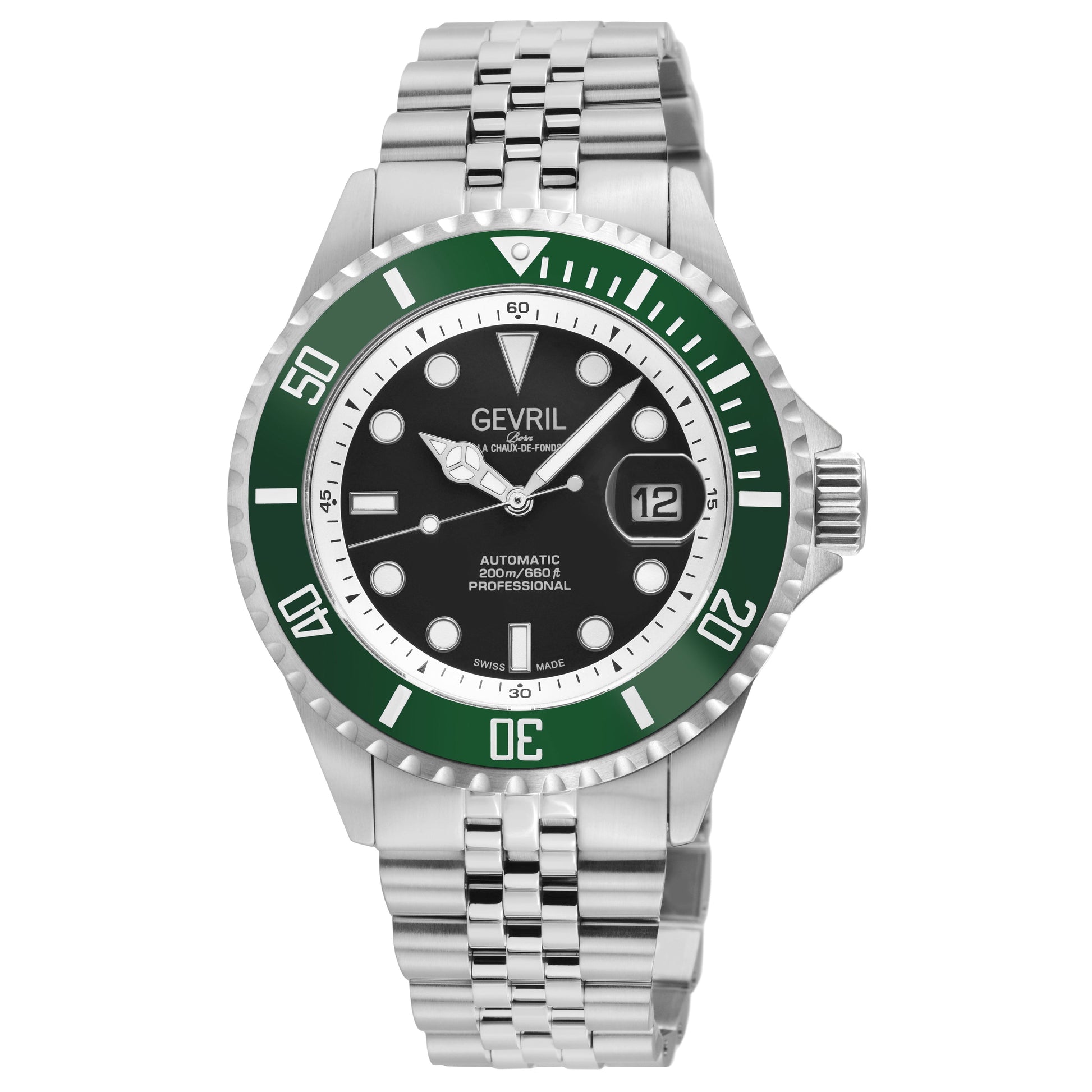 Gevril-Luxury-Swiss-Watches-Gevril Wall Street - Automatic-