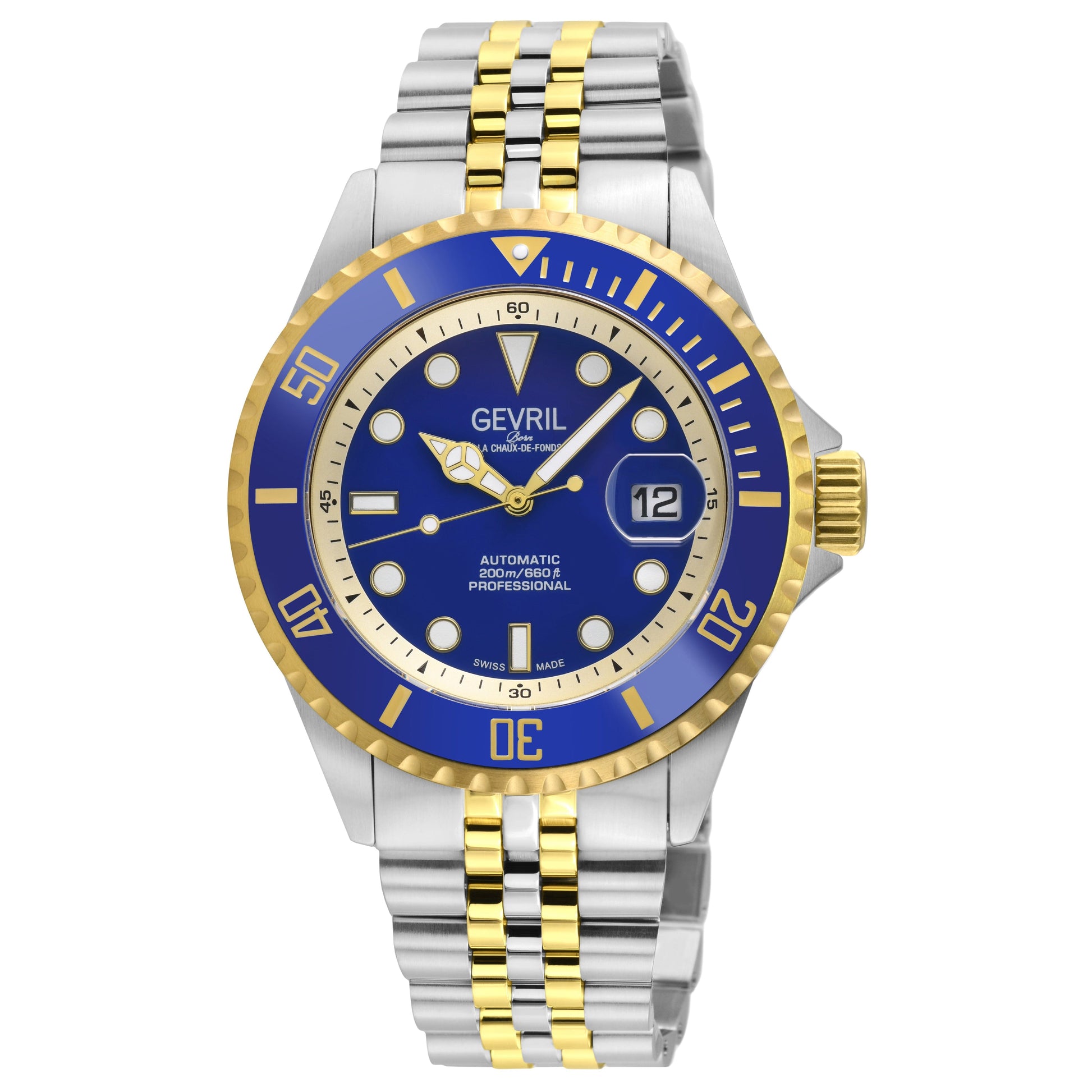 Gevril-Luxury-Swiss-Watches-Gevril Wall Street - Automatic-