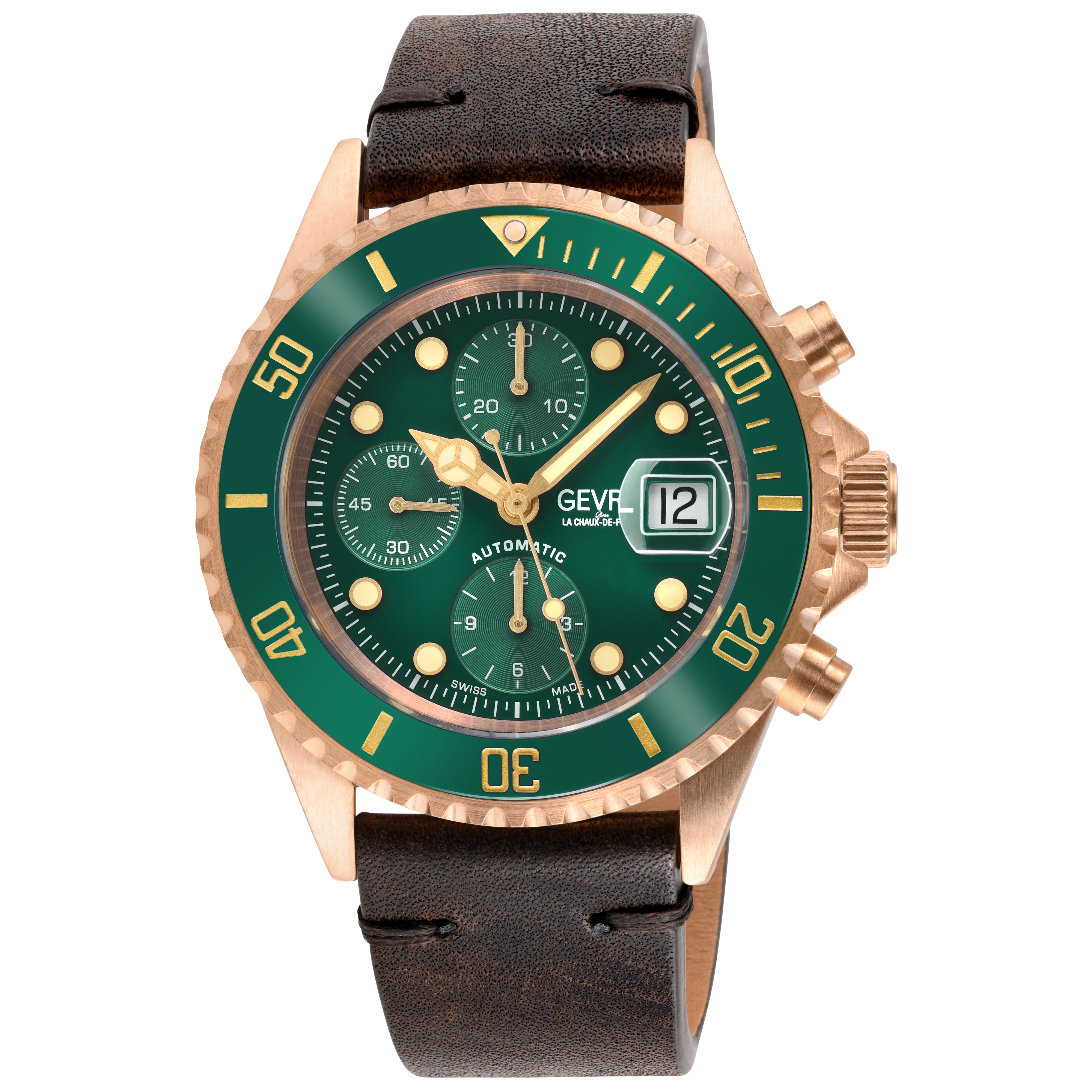 Wall Street Bronze - Chronograph - Gevril