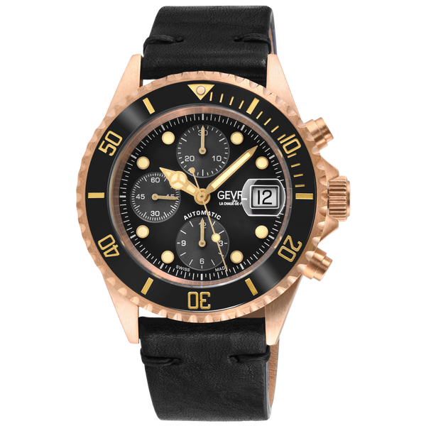 Gevril Wall Street Bronze - Chronograph