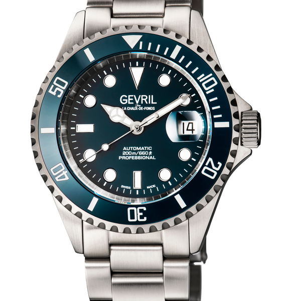 Gevril Wall Street - Ceramic Bezel