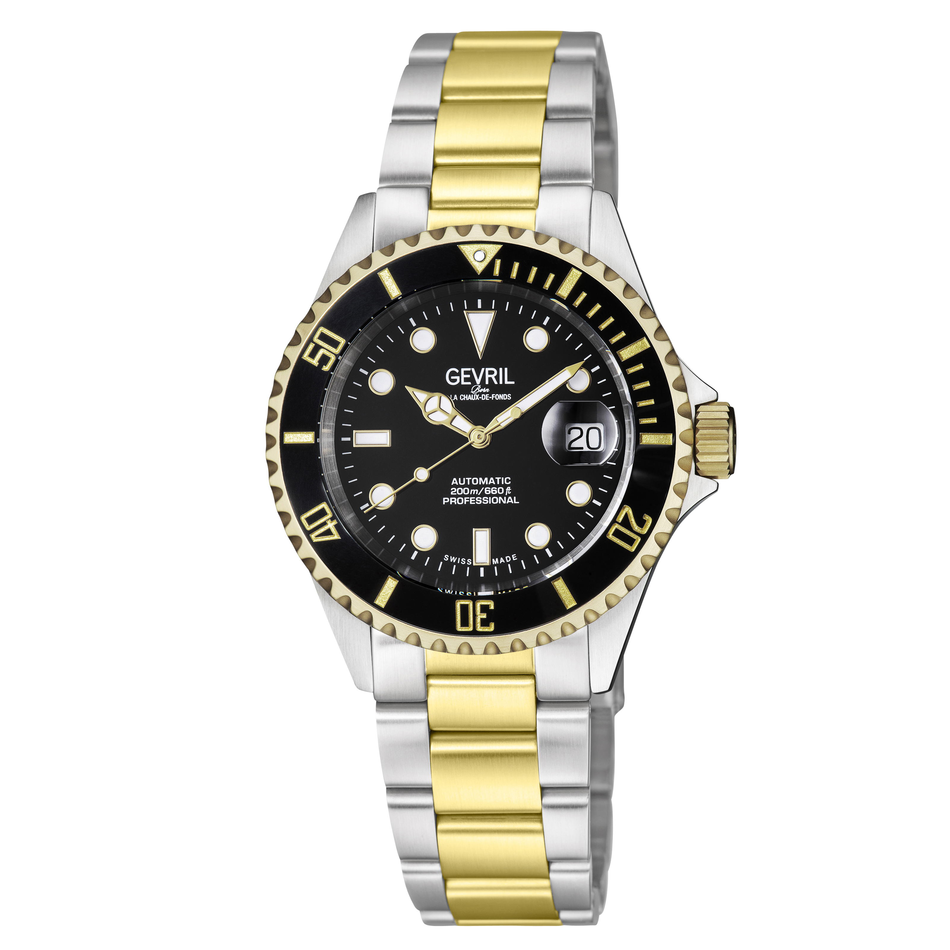 Gevril Wall Street - Ceramic Bezel