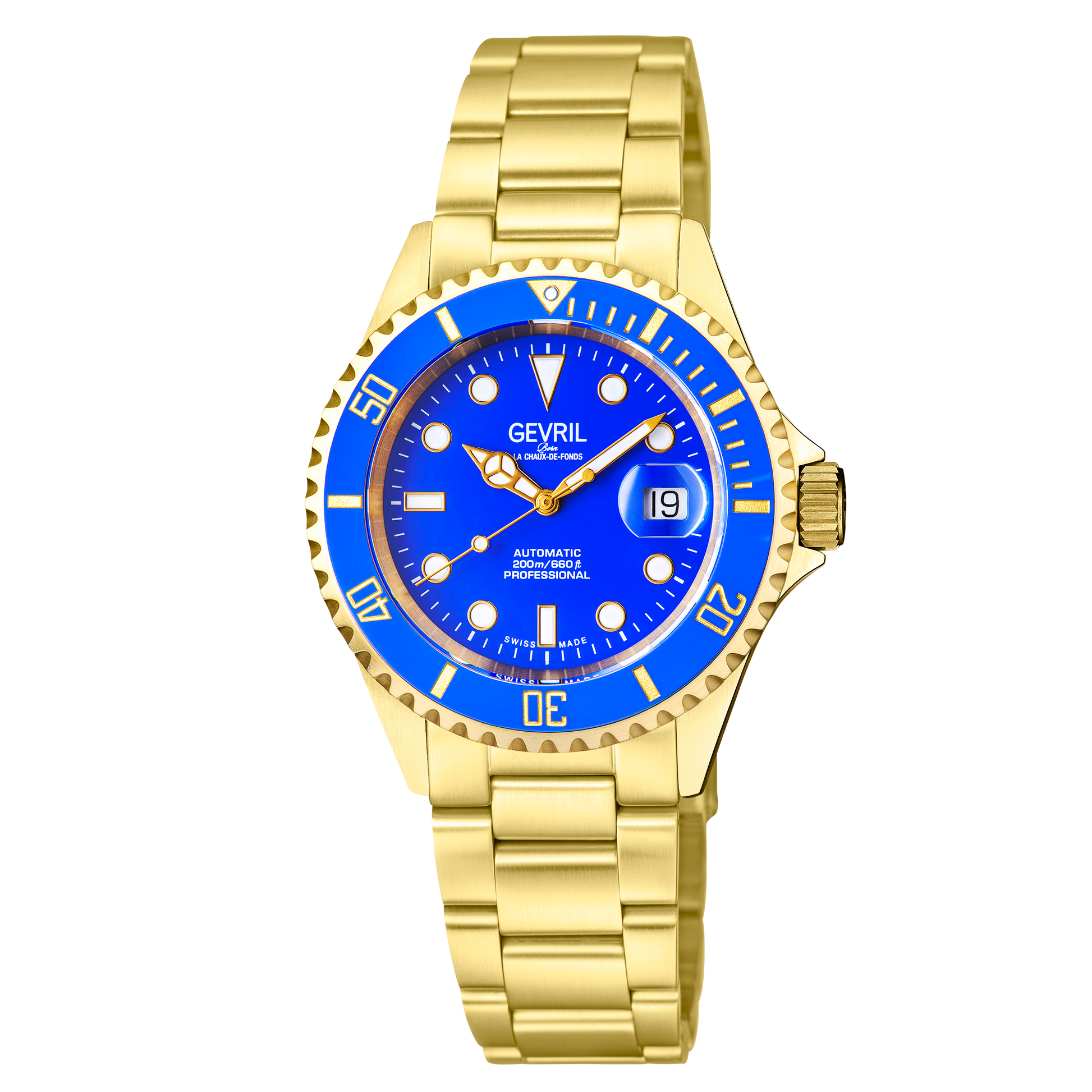 Gevril Wall Street - Ceramic Bezel