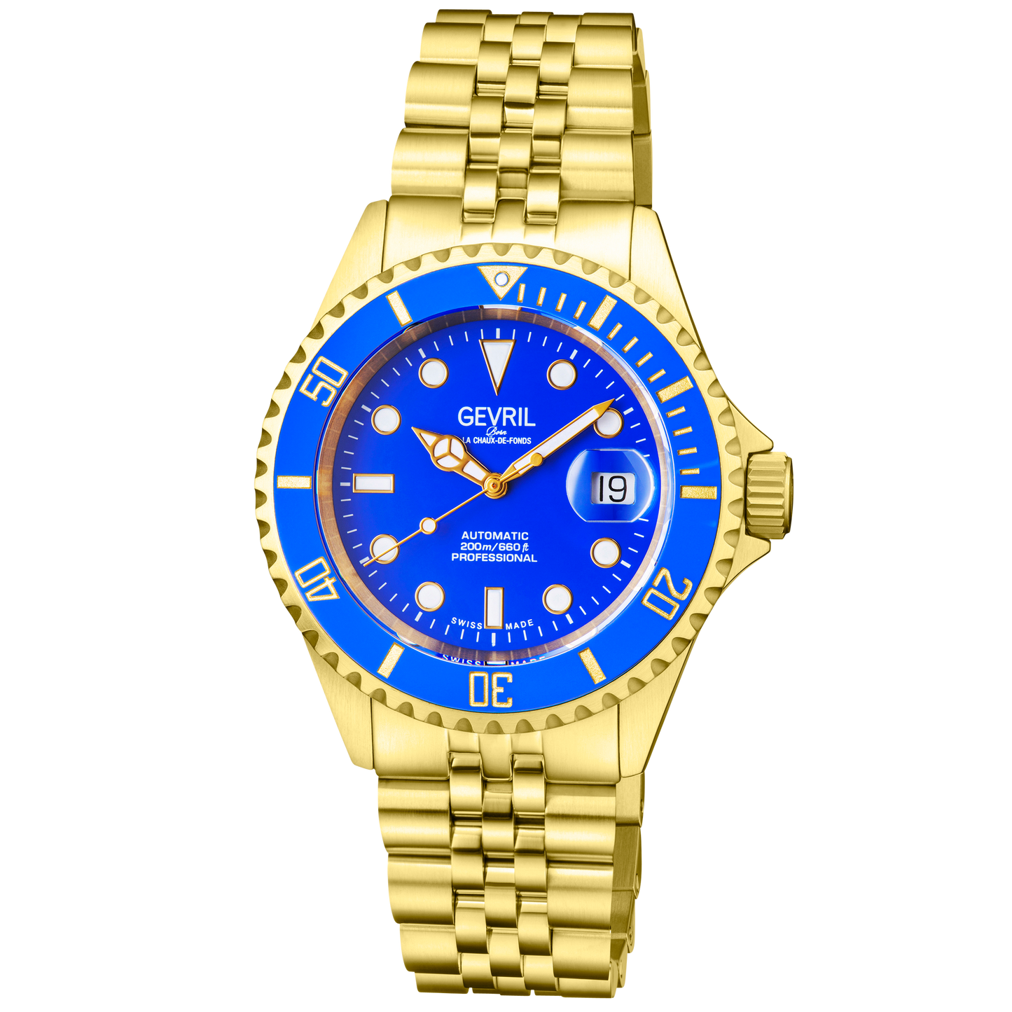 Gevril Wall Street - Ceramic Bezel