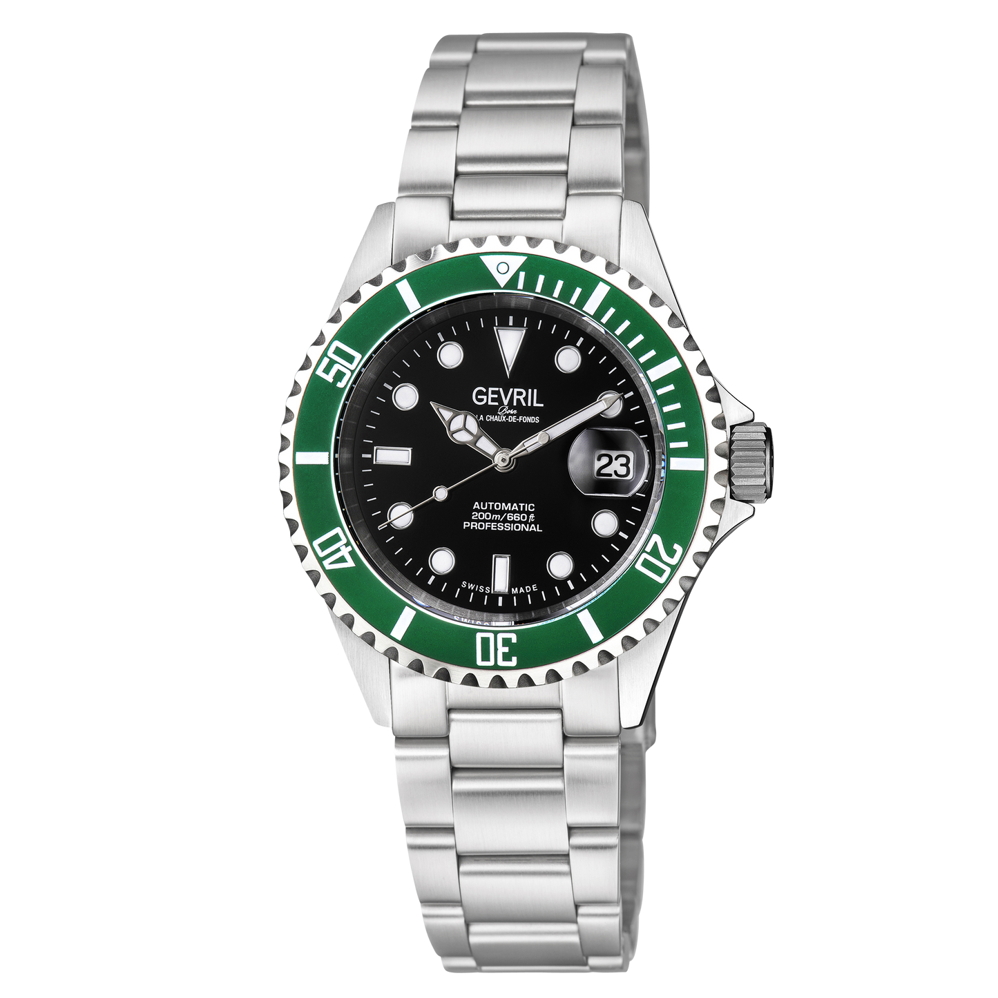 Gevril Wall Street - Ceramic Bezel