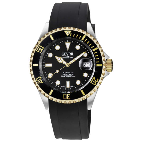 Gevril Wall Street - Ceramic Bezel