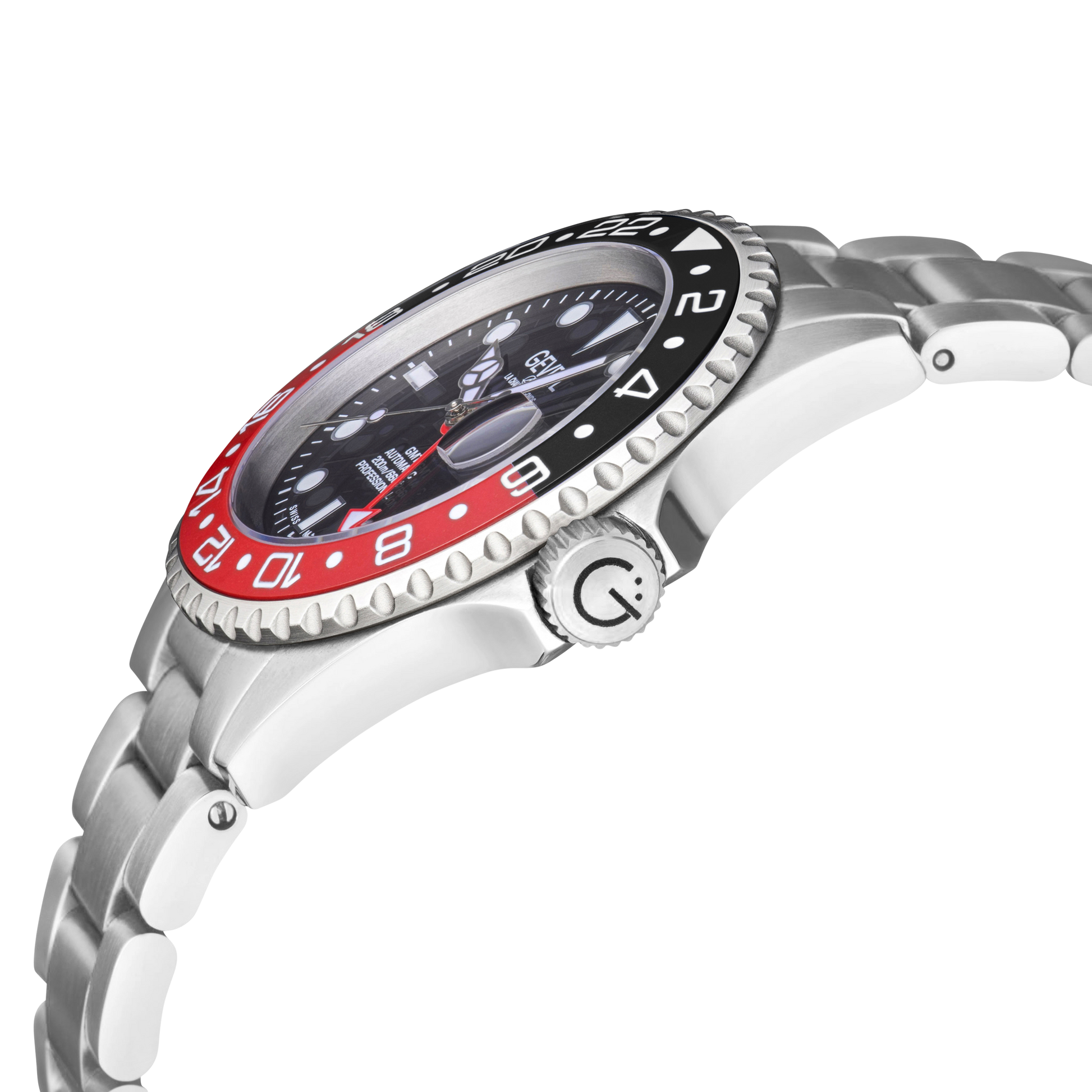 Gevril Wall Street - GMT Ceramic Bezel