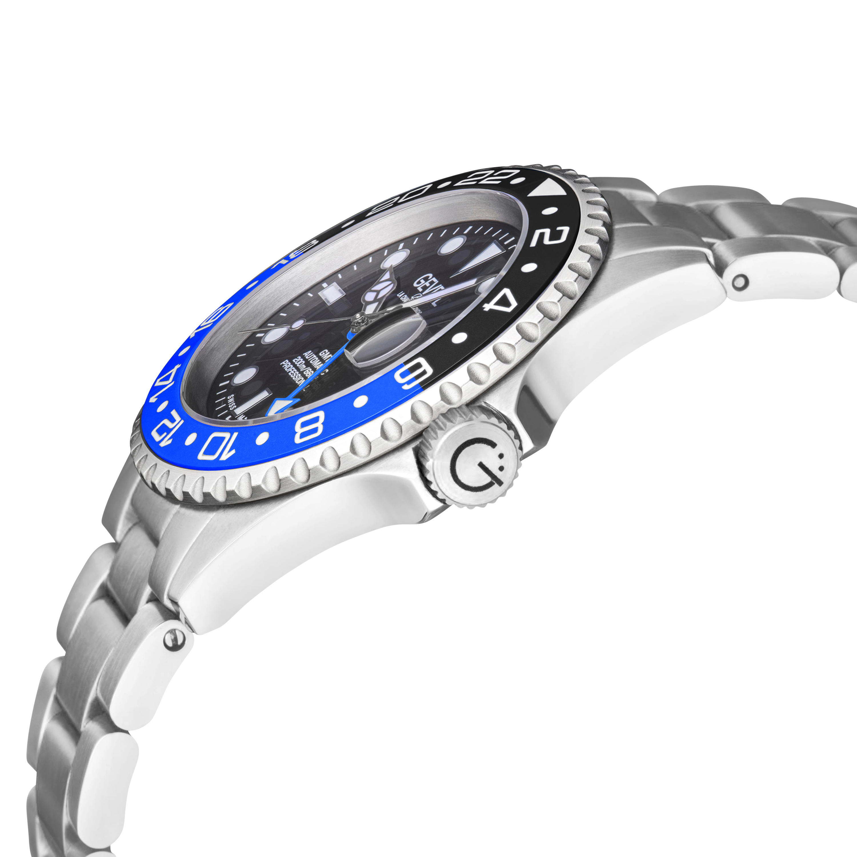 Gevril Wall Street - GMT Ceramic Bezel