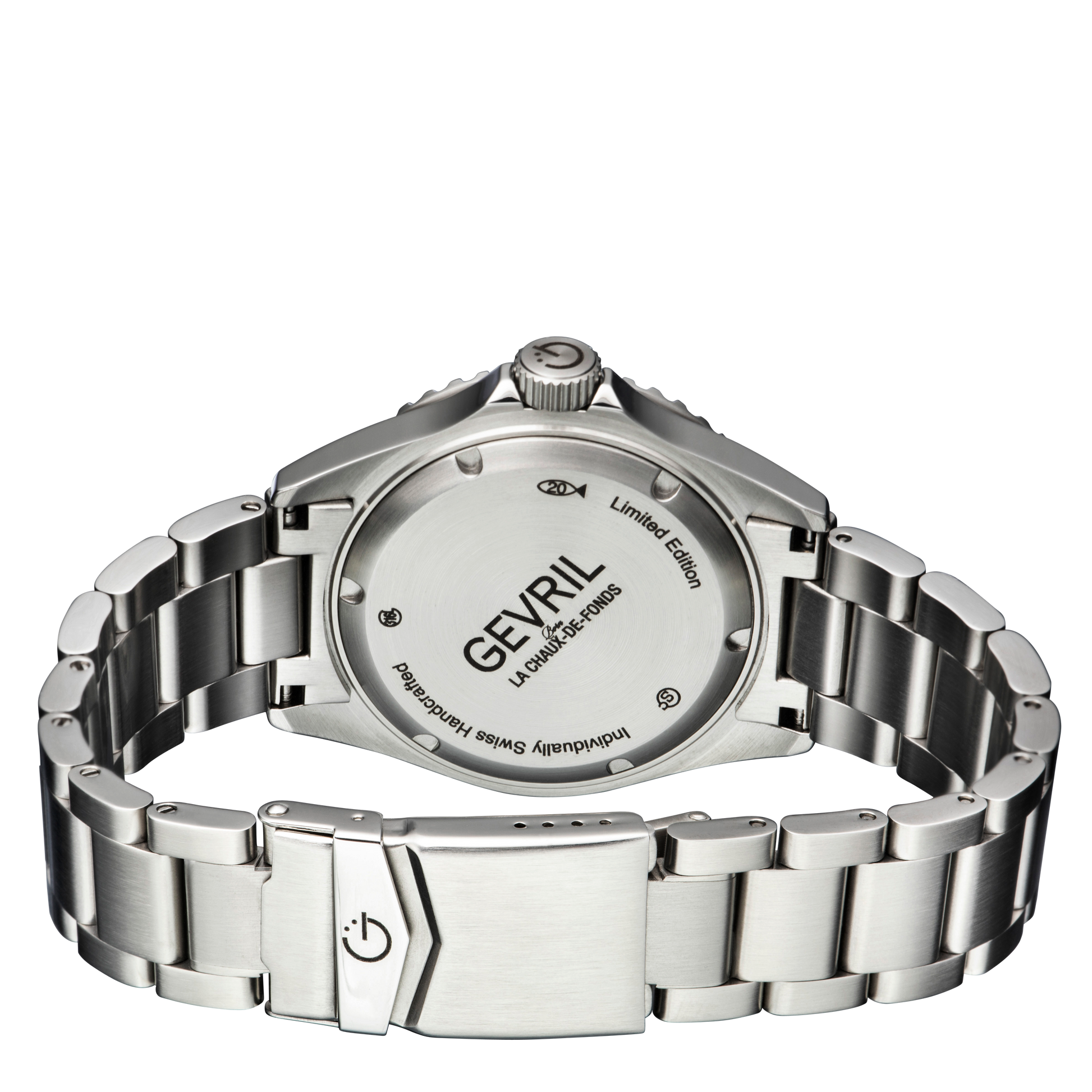 Gevril Wall Street - GMT Ceramic Bezel
