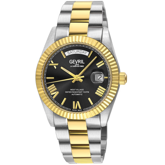 Gevril-Luxury-Swiss-Watches-Gevril West Village Day‑Date Edition-