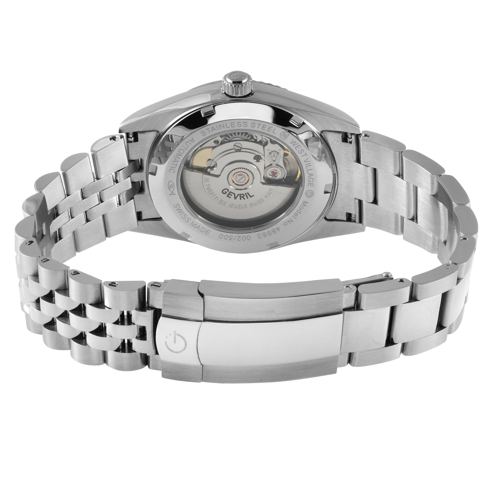 Gevril-Luxury-Swiss-Watches-Gevril West Village Fusion Elite-48963B