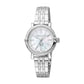Gevril-Luxury-Swiss-Watches-Roberto Cavalli by Franck Muller Women's White MOP Stainless Steel Silver Quartz Watch-