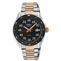 Gevril Wall Street - GMT Ceramic Bezel Gevril Wall Street - GMT Ceramic Bezel
