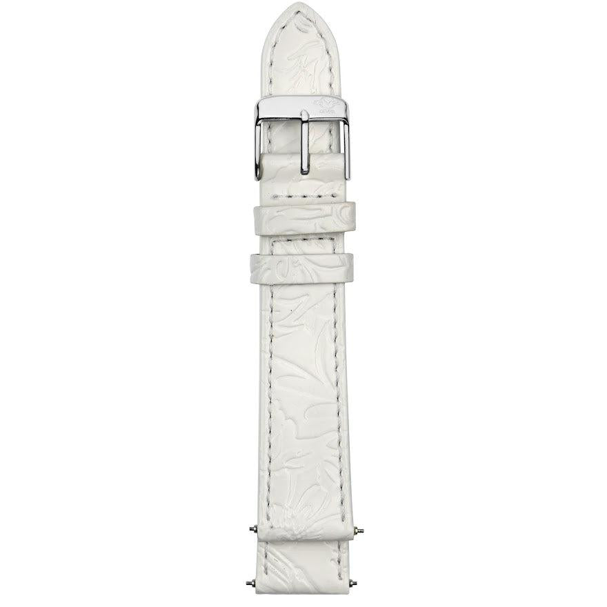 Gevril-Luxury-Swiss-Watches-GV2 18mm Floral Embossed Leather Strap-GV218.02.20.4