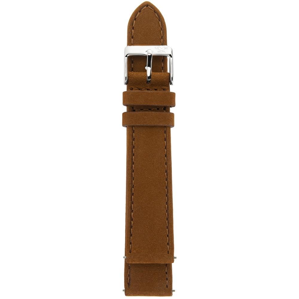 Gevril-Luxury-Swiss-Watches-GV2 18mm Quick Release Handmade Italian Suede Leather Strap with Buckle-GV218.25.12.4