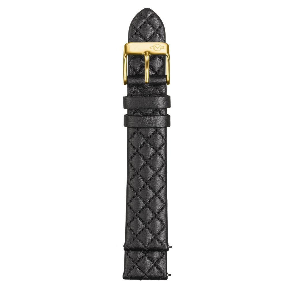 Gevril-Luxury-Swiss-Watches-GV2 18mm Quick Release Handmade Quilted Strap with Tang Buckle-GV218.07.06.9