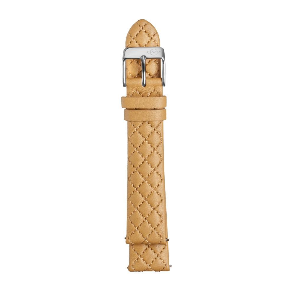 Gevril-Luxury-Swiss-Watches-GV2 18mm Quick Release Handmade Quilted Strap with Tang Buckle-GV218.15.06.4
