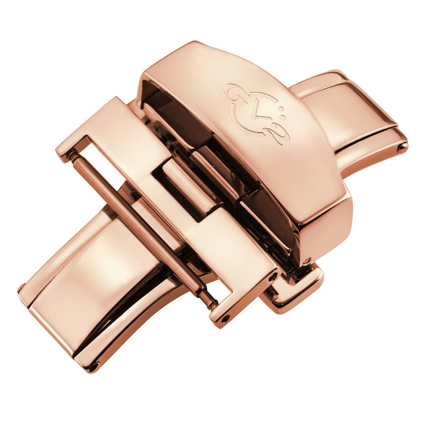 Gevril-Luxury-Swiss-Watches-GV2 20mm Polished Stainless Steel Deployment Buckle Clasp With Push Button-GV220.1.8.4