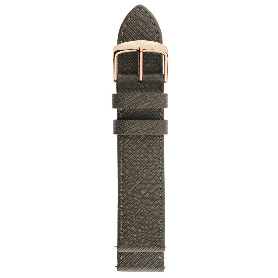 Gevril-Luxury-Swiss-Watches-GV2 20mm Quick Release Handmade Saffiano Leather Strap with Tang Buckle-GV220.39.01.8
