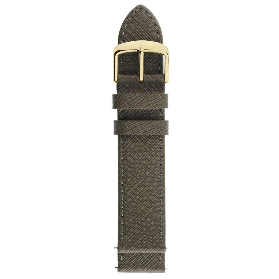 Gevril-Luxury-Swiss-Watches-GV2 20mm Quick Release Handmade Saffiano Leather Strap with Tang Buckle-GV220.39.01.9