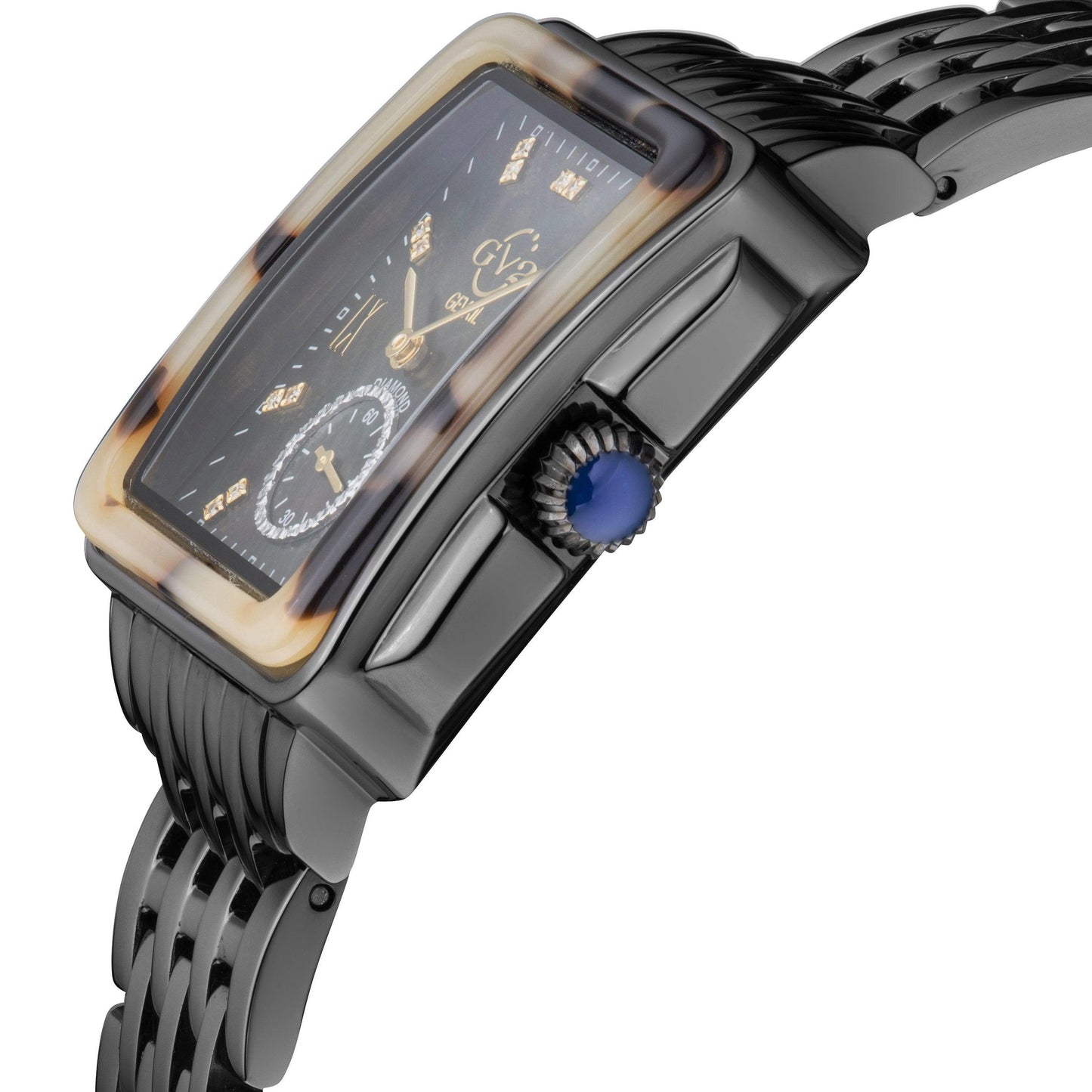 Gevril-Luxury-Swiss-Watches-GV2 Bari Tortoise Diamond-9243B