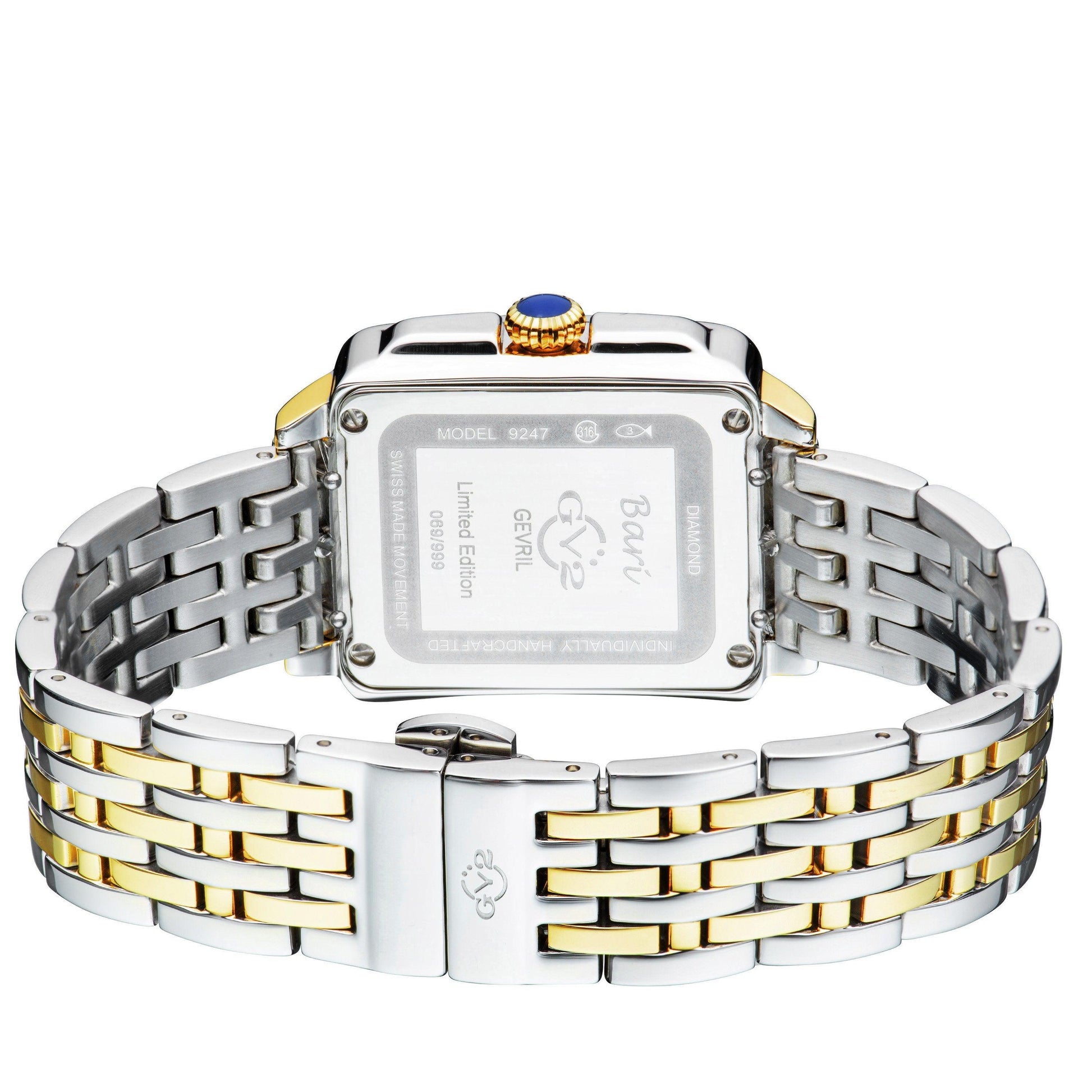 Gevril-Luxury-Swiss-Watches-GV2 Bari Tortoise Diamond-9247B