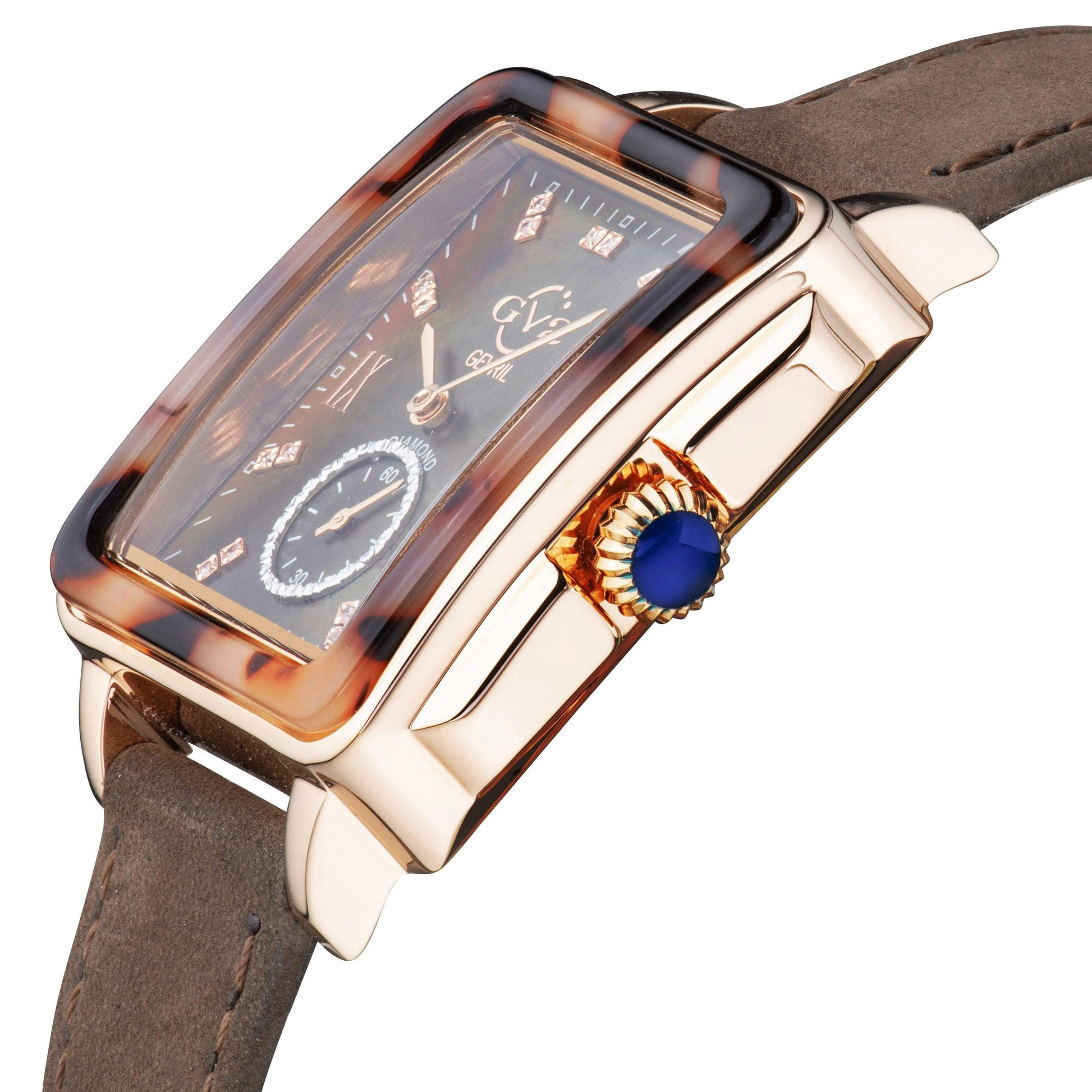 Gevril-Luxury-Swiss-Watches-GV2 Bari Tortoise Diamond-