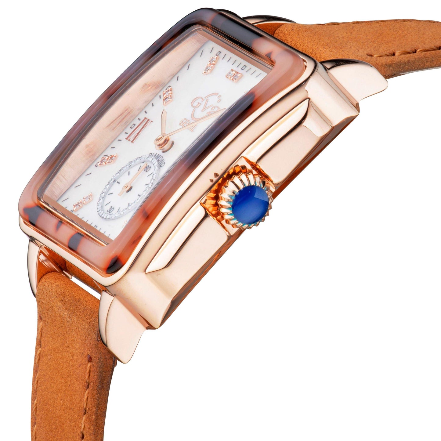 Gevril-Luxury-Swiss-Watches-GV2 Bari Tortoise Diamond-