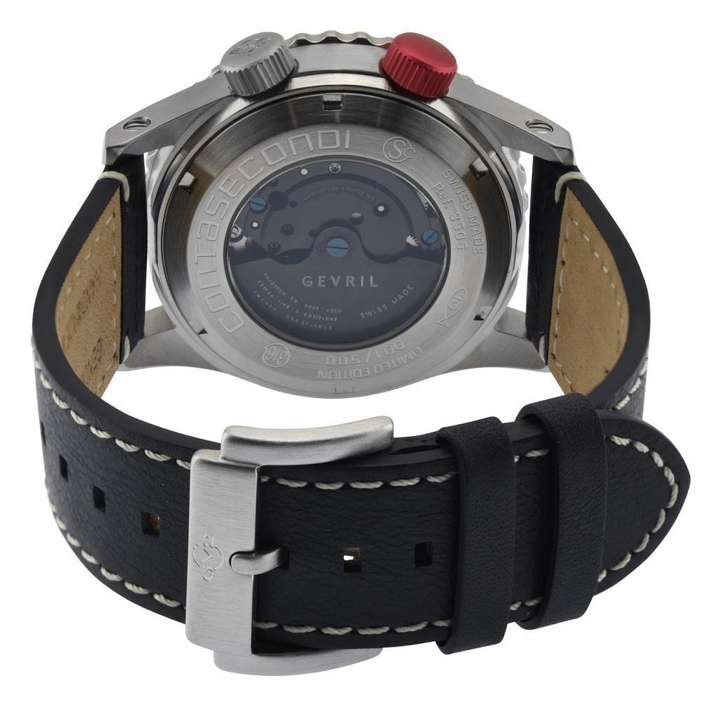 Gevril-Luxury-Swiss-Watches-GV2 Contasecondi - Unidirectional Bezel-3505