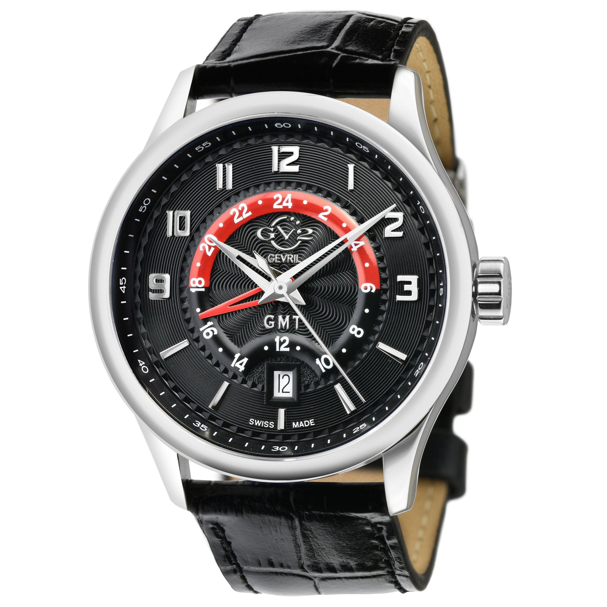 Gevril-Luxury-Swiss-Watches-GV2 Giromondo - GMT-