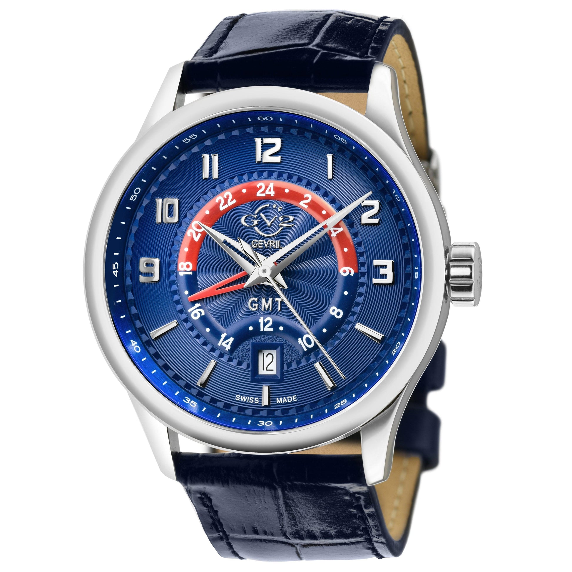 Gevril-Luxury-Swiss-Watches-GV2 Giromondo - GMT-