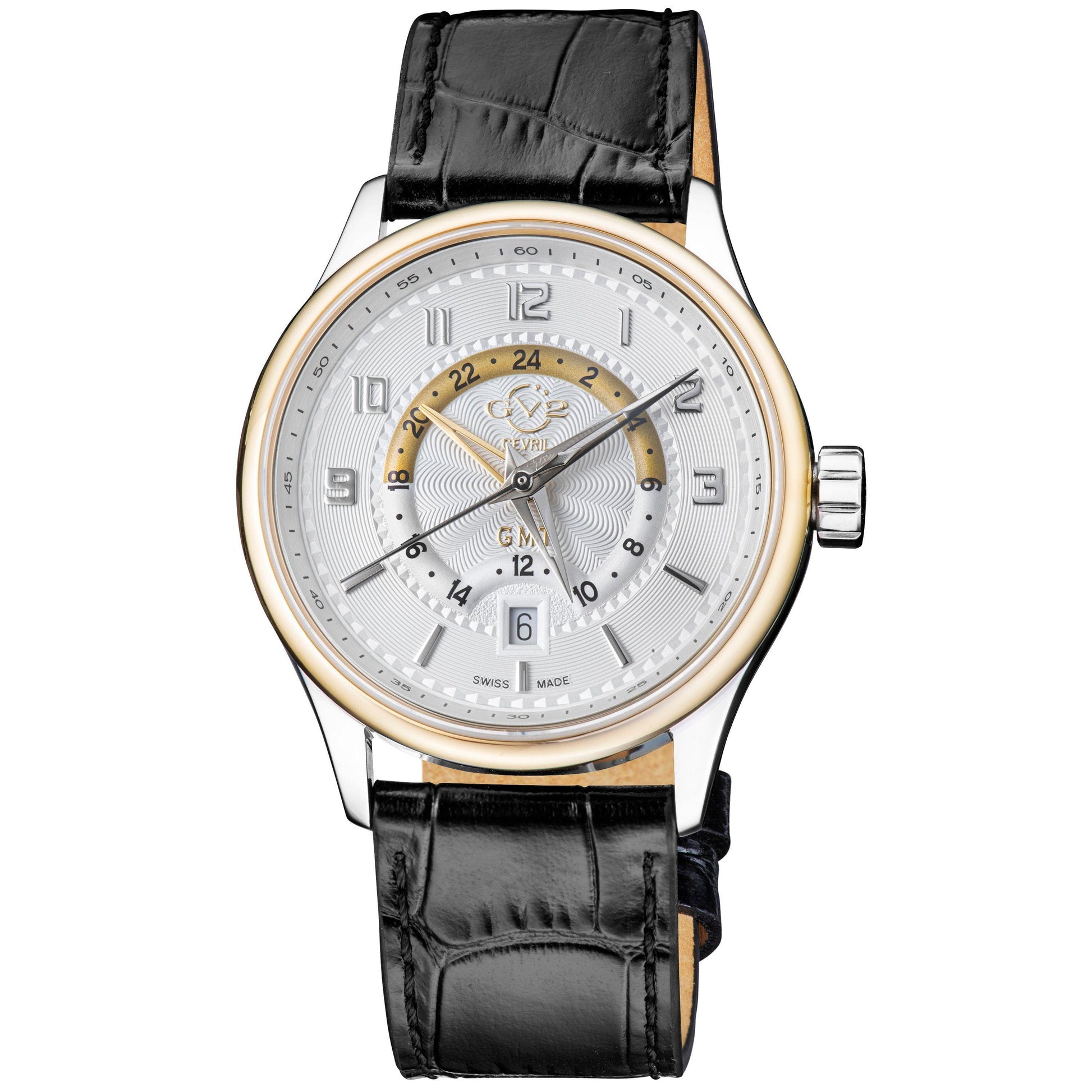 Gevril-Luxury-Swiss-Watches-GV2 Giromondo - GMT-