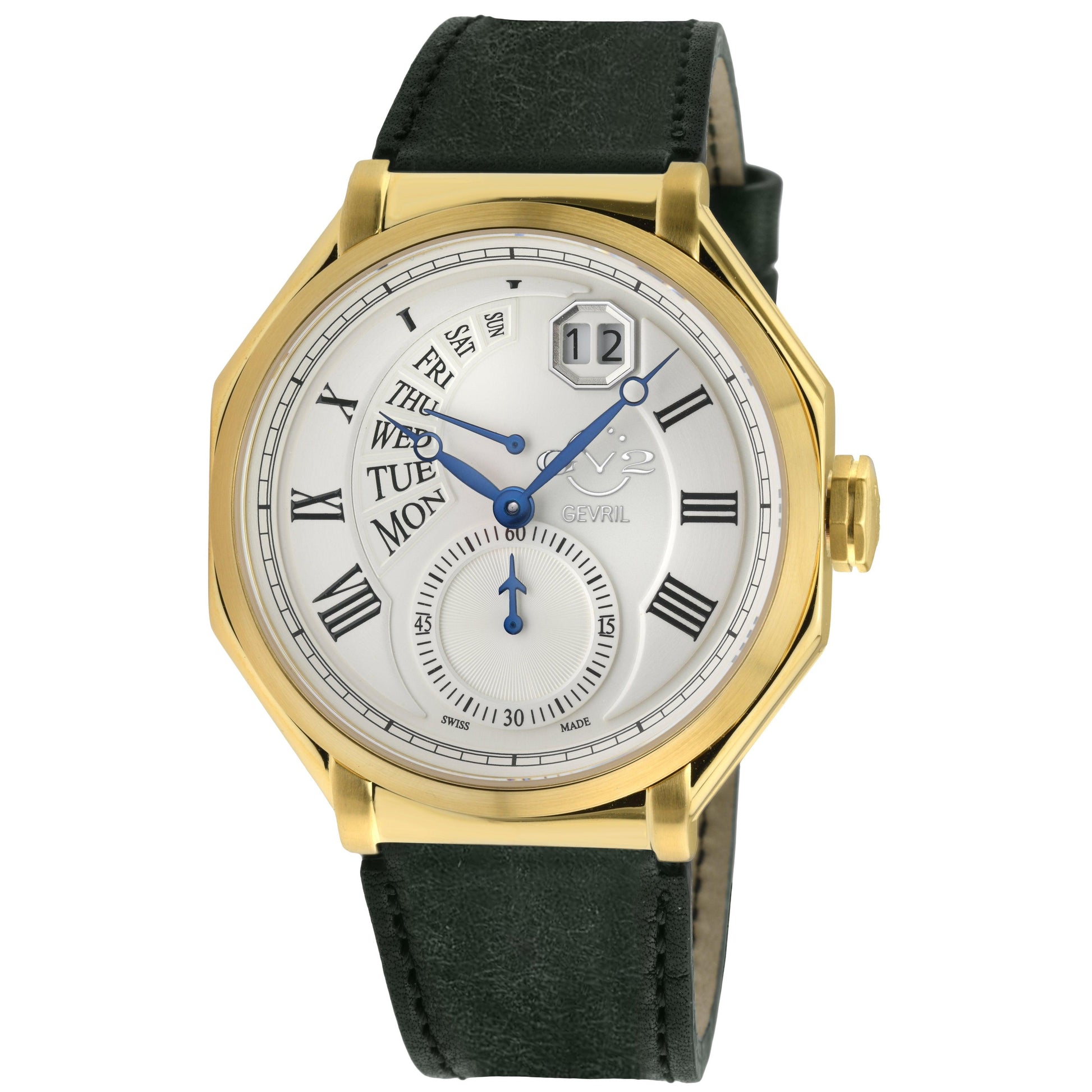 Gevril-Luxury-Swiss-Watches-GV2 Marchese - Day/Big Date-