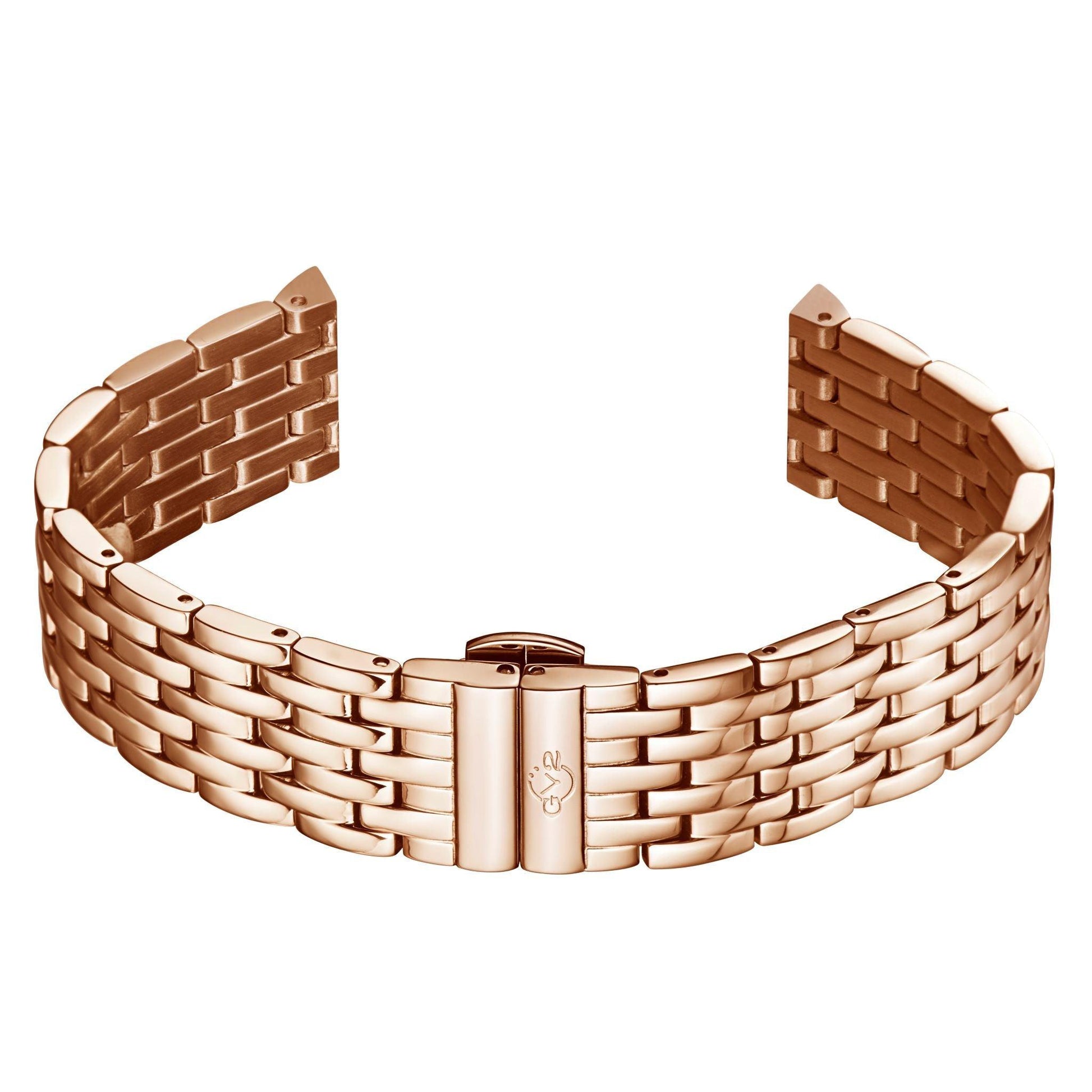 Gevril-Luxury-Swiss-Watches-GV2 Marsala 18mm Metal Bracelet-GV218.09.M.M
