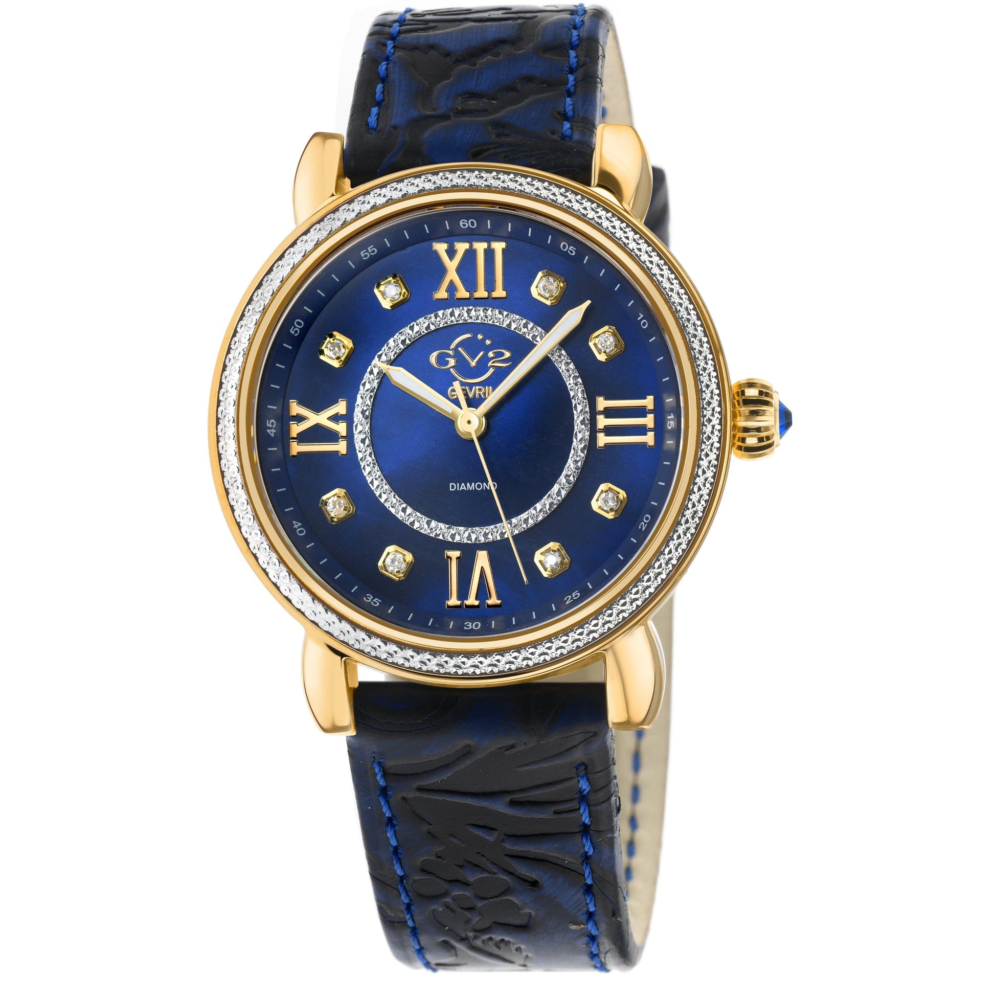Gevril-Luxury-Swiss-Watches-GV2 Marsala Diamond-
