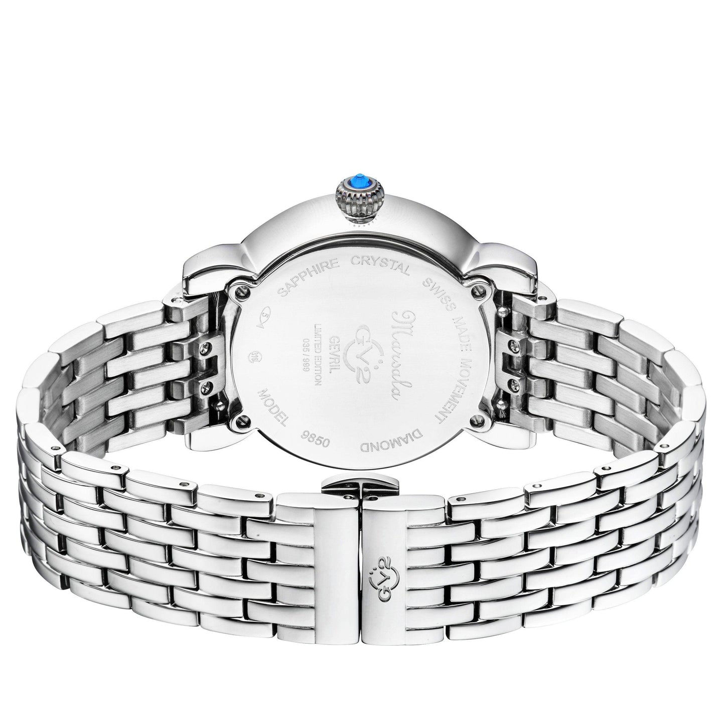 Gevril-Luxury-Swiss-Watches-GV2 Marsala Tortoise Diamond-9850B