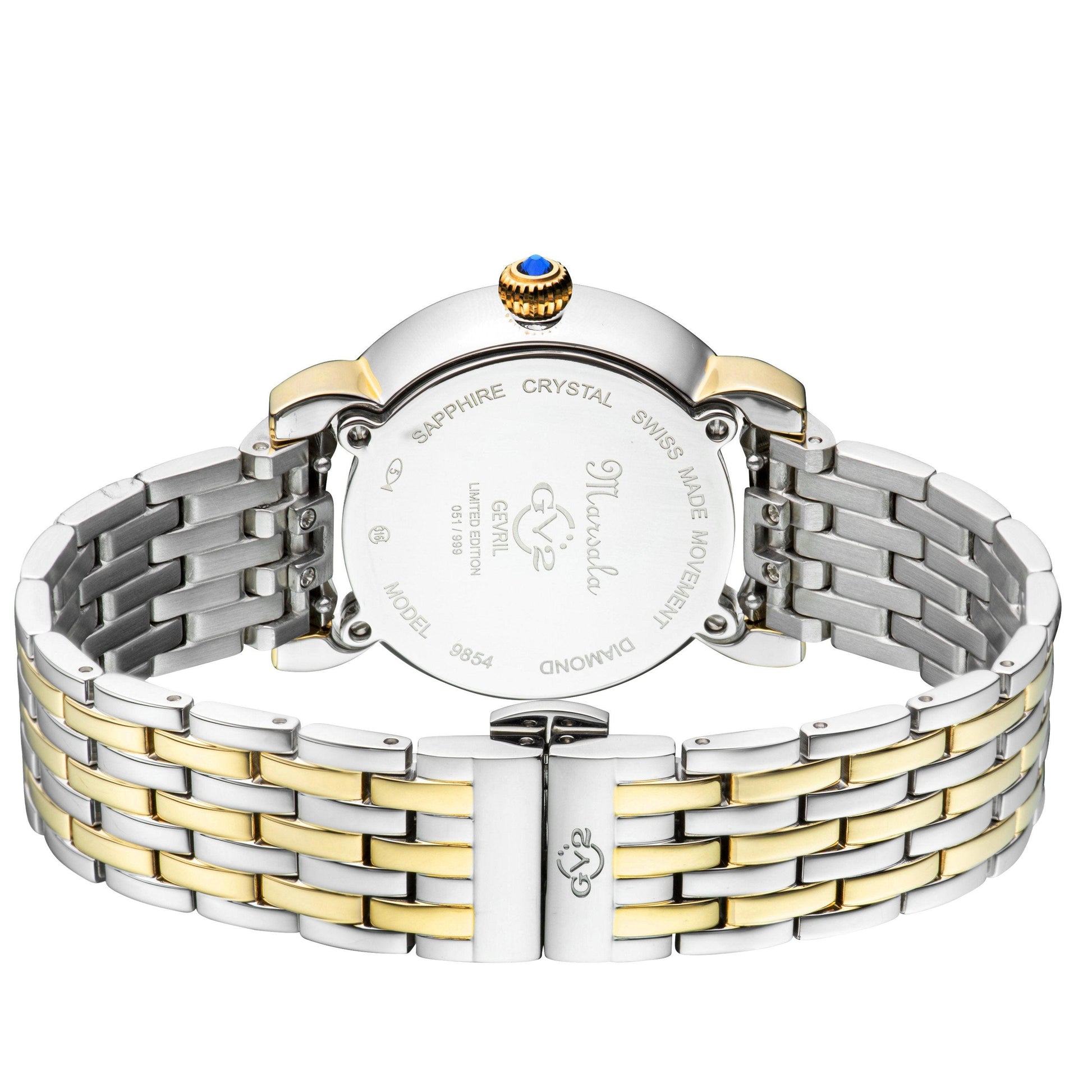 Gevril-Luxury-Swiss-Watches-GV2 Marsala Tortoise Diamond-