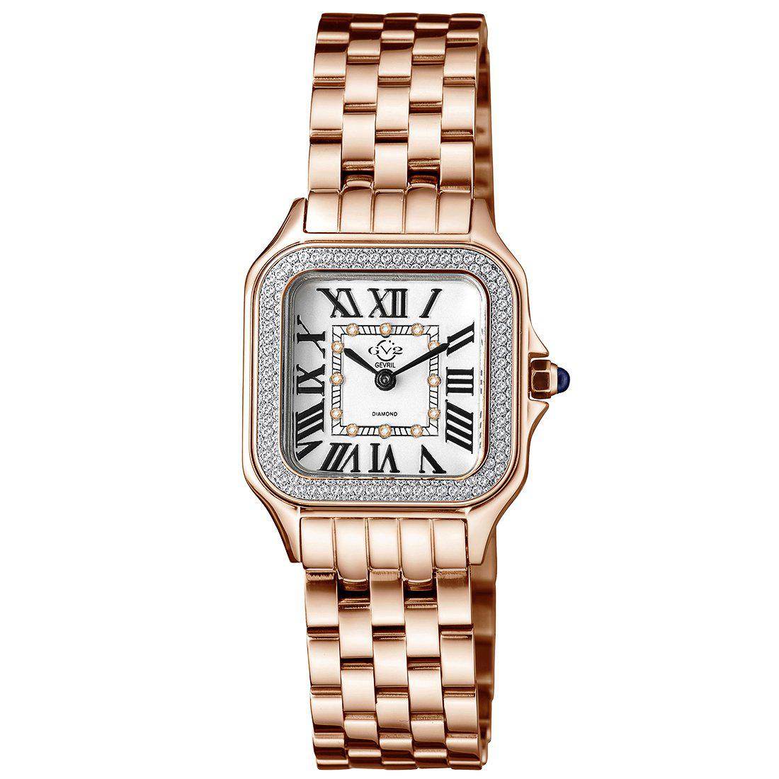 Gevril-Luxury-Swiss-Watches-GV2 Milan Diamond Swiss Quartz-12111B